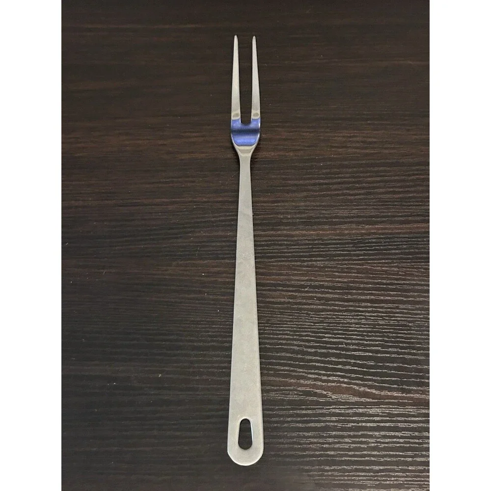 Wolfgang Puck Cafe Collection Stainless Steel Carving Meat Fork 13.5” Serving